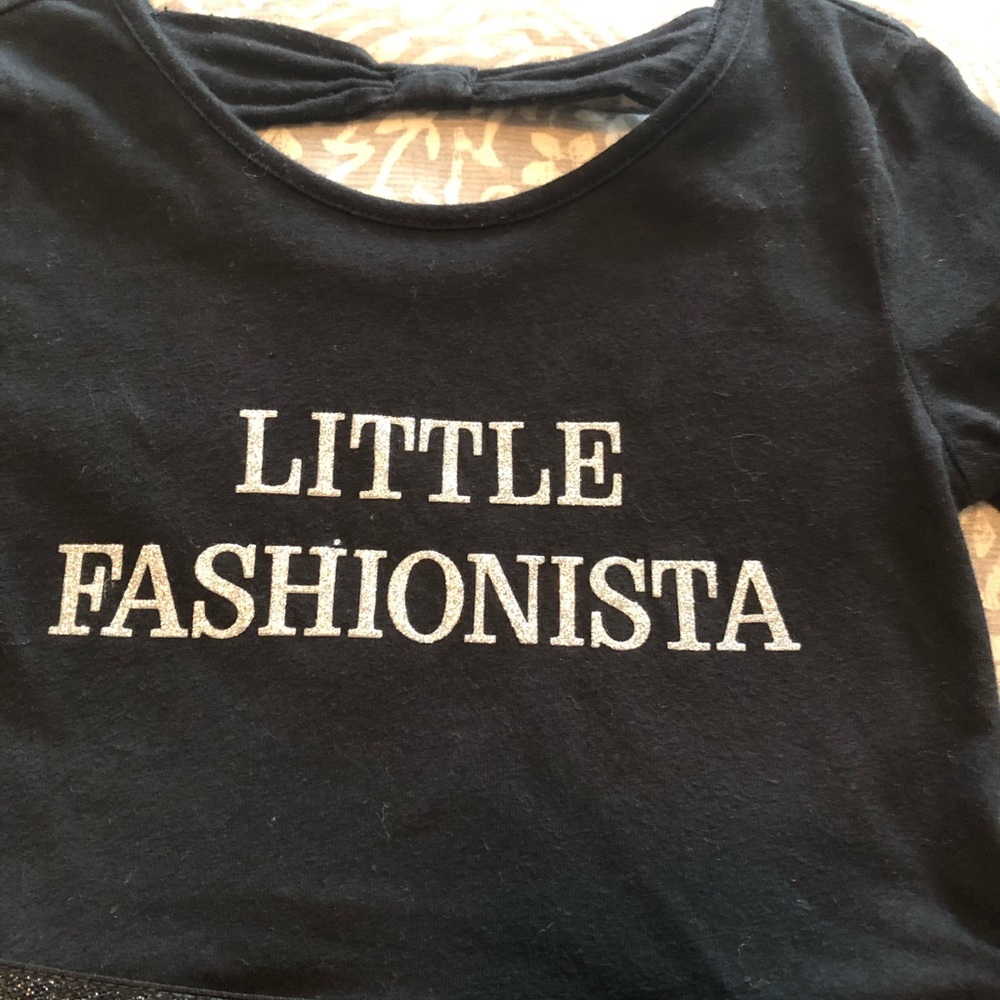 Black dress with tutu-little fashionista - Picture 2 of 3